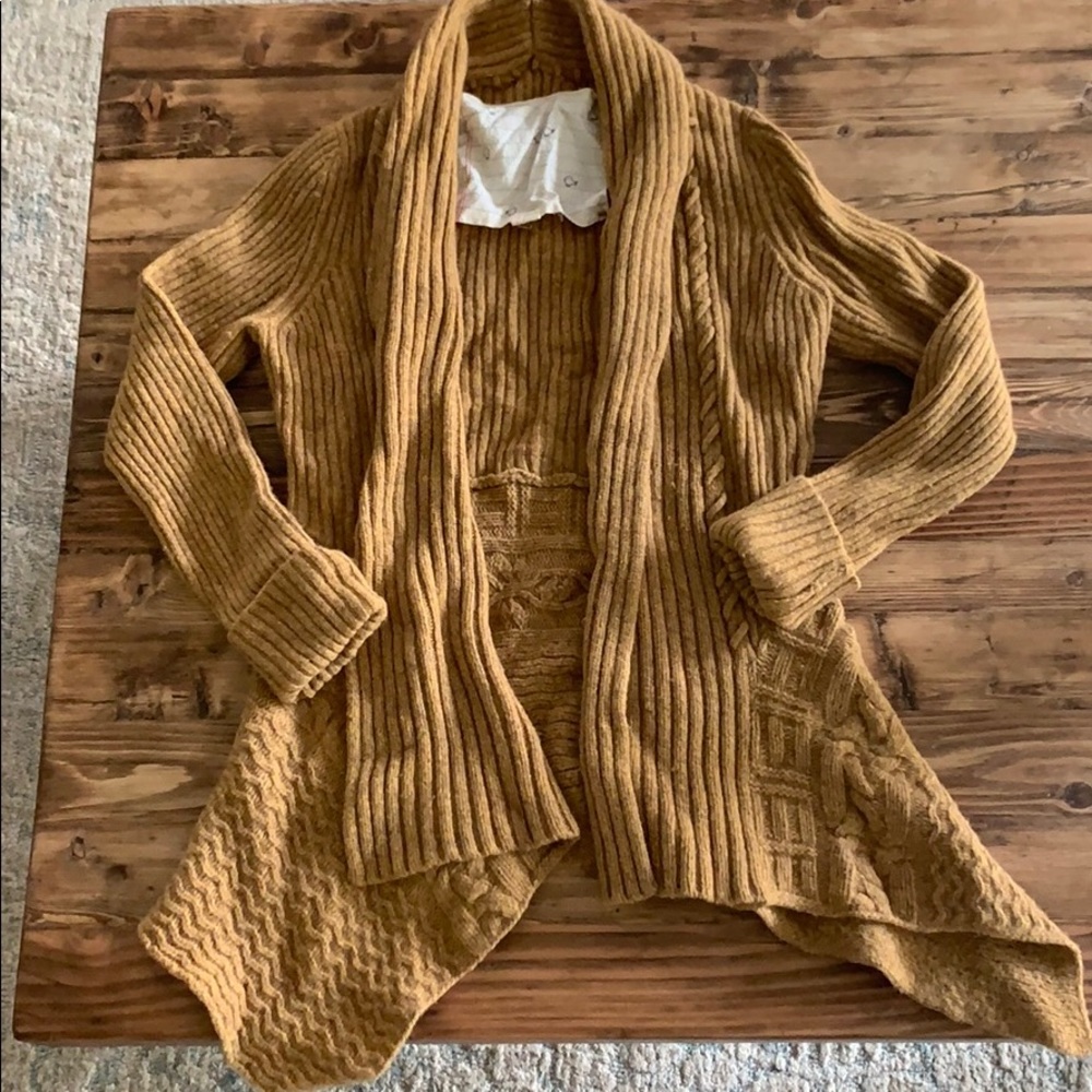 Anthropologie Wool Cardigan
